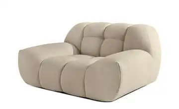 KONSIMO Sessel in Bubble Optik Vena Beige