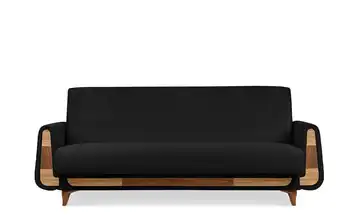 KONSIMO Einzelsofa Gustavo II Schwarz