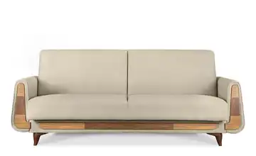KONSIMO Einzelsofa Gustavo Boucléstoff Creme