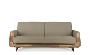 KONSIMO Einzelsofa Gustavo Boucléstoff Greige