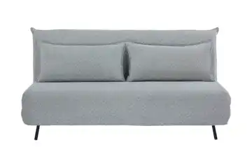 Schlafsofa Avilena 167 cm Webstoff Blau