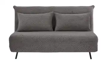 Schlafsofa Avilena 147 cm Webstoff Grau
