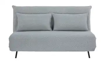 Schlafsofa Avilena 147 cm Webstoff Blau