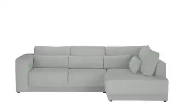 switch Ecksofa Tirana Feincord rechts Grau