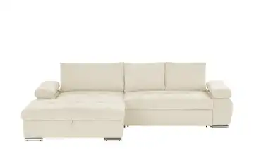 smart Ecksofa Ibby Mikrofaser links Creme