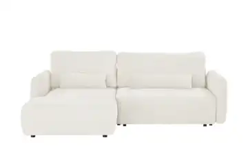 uno Ecksofa Mit Schlaffuktion Mossa Creme links