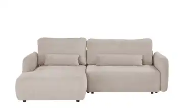 uno Ecksofa Mit Schlaffuktion Mossa Beige links