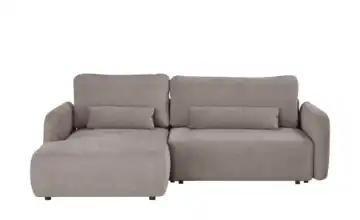 uno Ecksofa Mit Schlaffuktion Mossa Taupe links