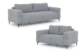 S-STYLE Polstergarnitur 3+2 Cardea Grau
