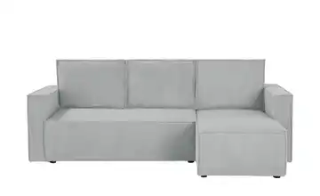 Ecksofa mit Schlaffunktion Cleo Hellgrau