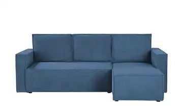 Ecksofa mit Schlaffunktion Cleo Dunkelblau