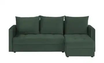 Ecksofa mit Schlaffunktion Mirage Flaschengrün