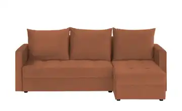 Ecksofa mit Schlaffunktion Mirage Kupferfarben