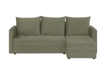Ecksofa mit Schlaffunktion Mirage Olivgrün