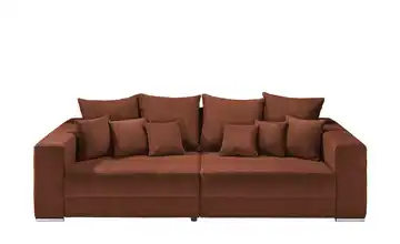 uno Bigsofa aus Cordstoff Ricardo Rotbraun