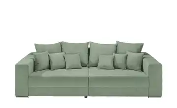 uno Bigsofa aus Cordstoff Ricardo Hellgrün