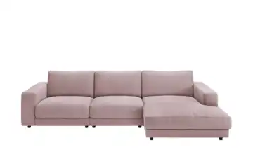 Jette Home Ecksofa Cord Sila rechts Rosa
