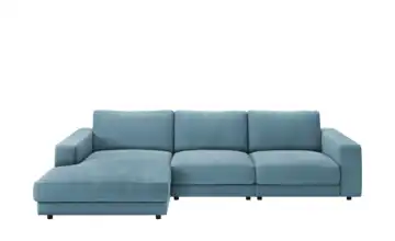 Jette Home Ecksofa Cord Sila links Petrol