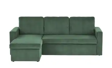 Ecksofa mit Schlaffunktion Xenia Grün