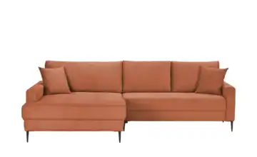 smart Ecksofa Lara Terracotta links
