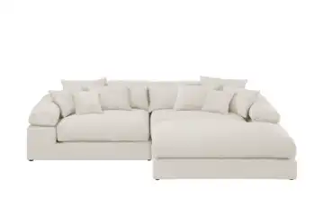 smart Ecksofa Lianea rechts Creme Feincord