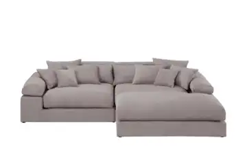 smart Ecksofa Lianea rechts Schlamm Feincord