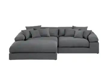 smart Ecksofa Lianea links Anthrazit Feincord