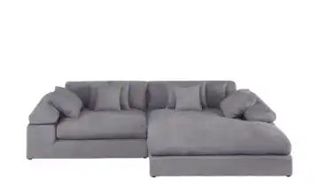 smart Ecksofa Lianea rechts Anthrazit Boucléstoff