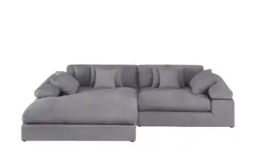 smart Ecksofa Lianea links Anthrazit Boucléstoff