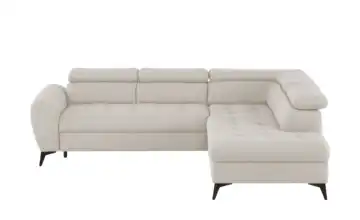 switch Ecksofa mit Schlaffunktion Deen rechts Grundfunktion Beige