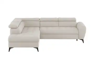 switch Ecksofa mit Schlaffunktion Deen links Grundfunktion Beige