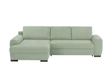 bobb Ecksofa Soumia Pistaziengrün Cordstoff links