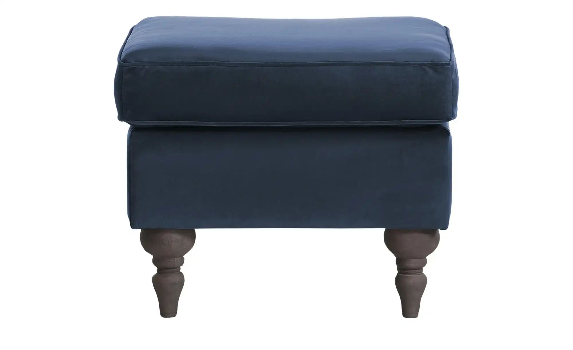 Hocker Cozy ¦ Blau ¦ MaßE (Cm): B: 55 H: 44 T: 55.0 PolstermöBel > Hocker - HöFfner-image
