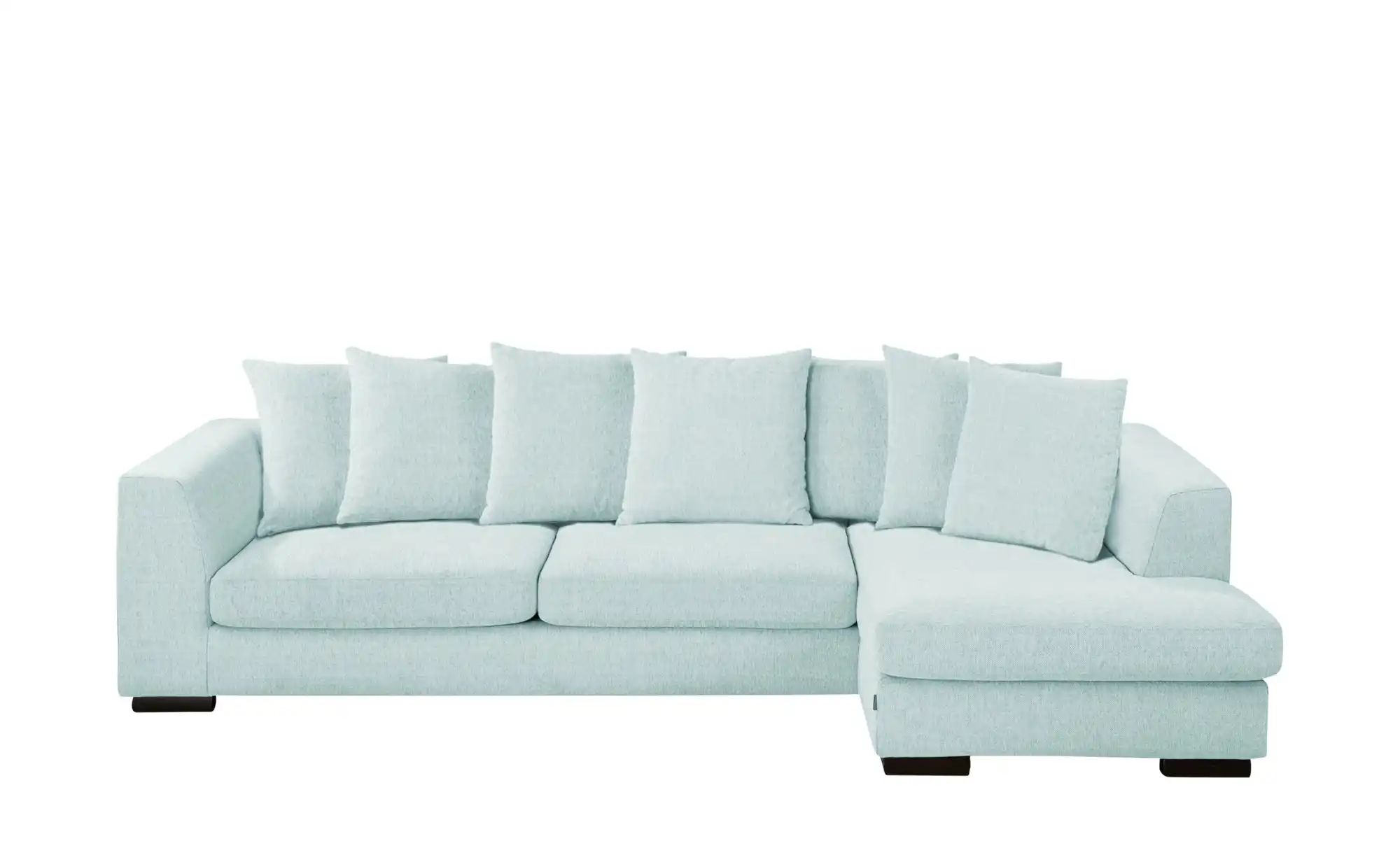 SOHO Ecksofa türkis - Webstoff Paulina