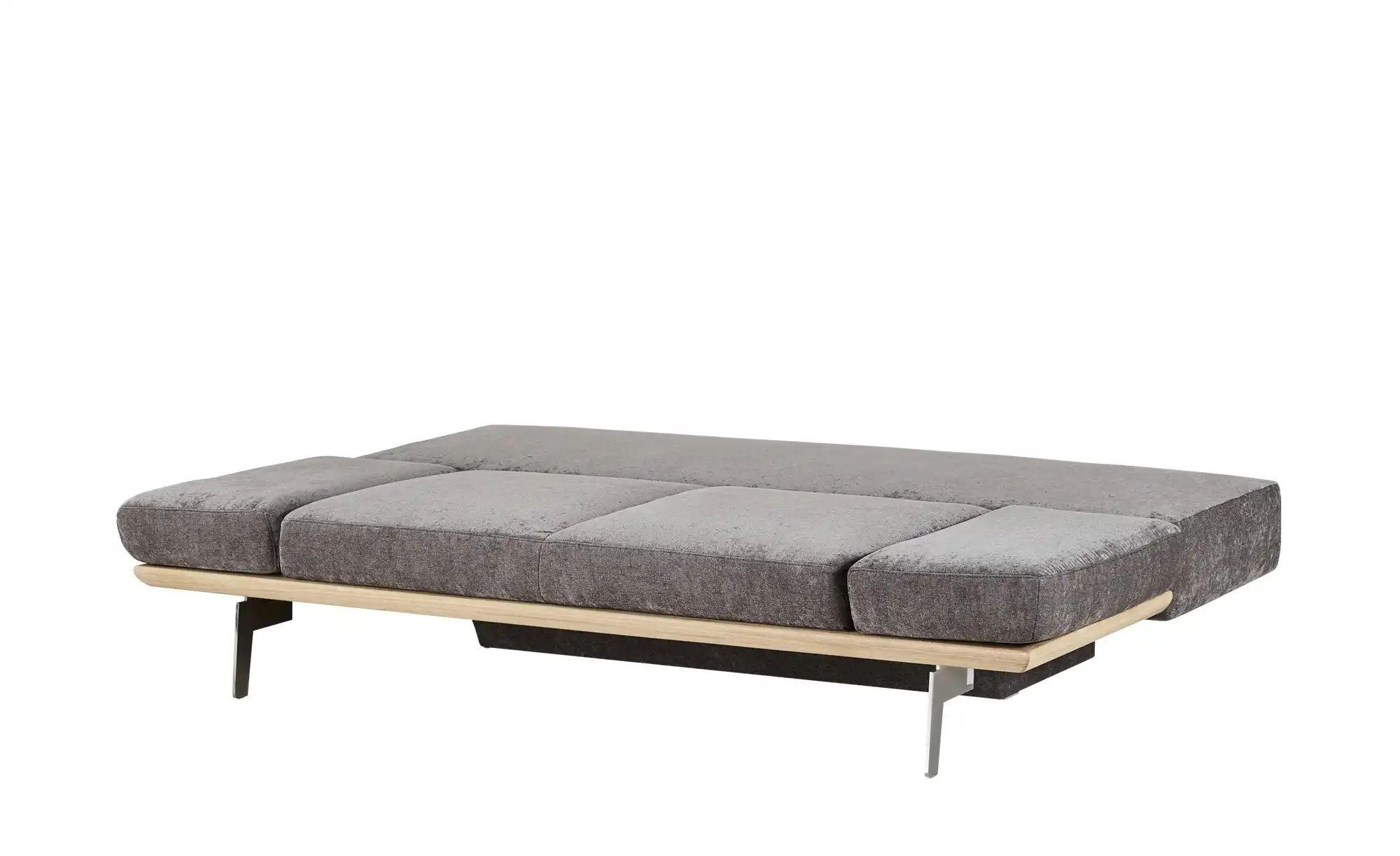 Schlafsofa grau - Mikrofaser