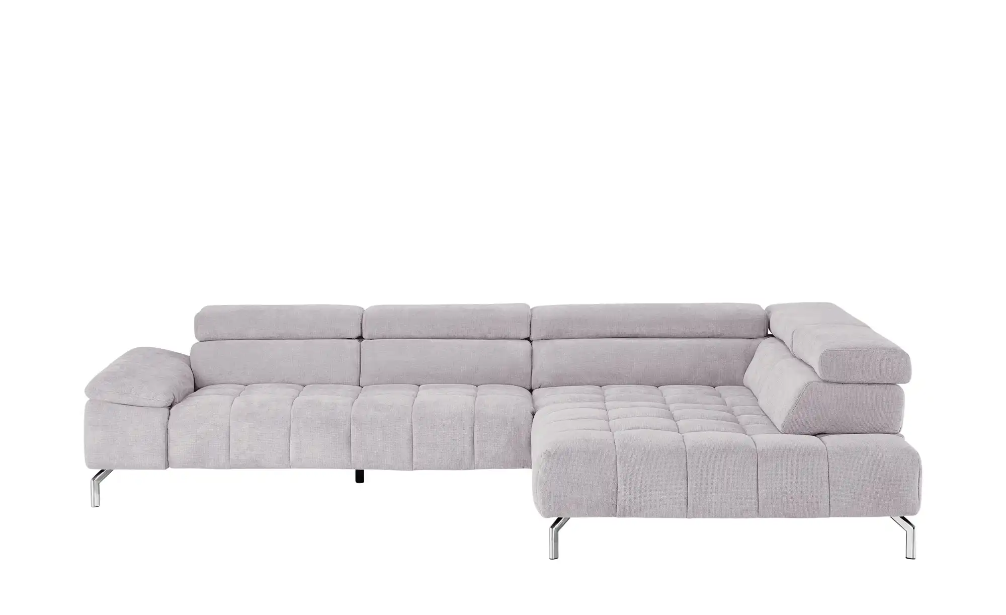 Lounge Collection Ecksofa grau - Webstoff