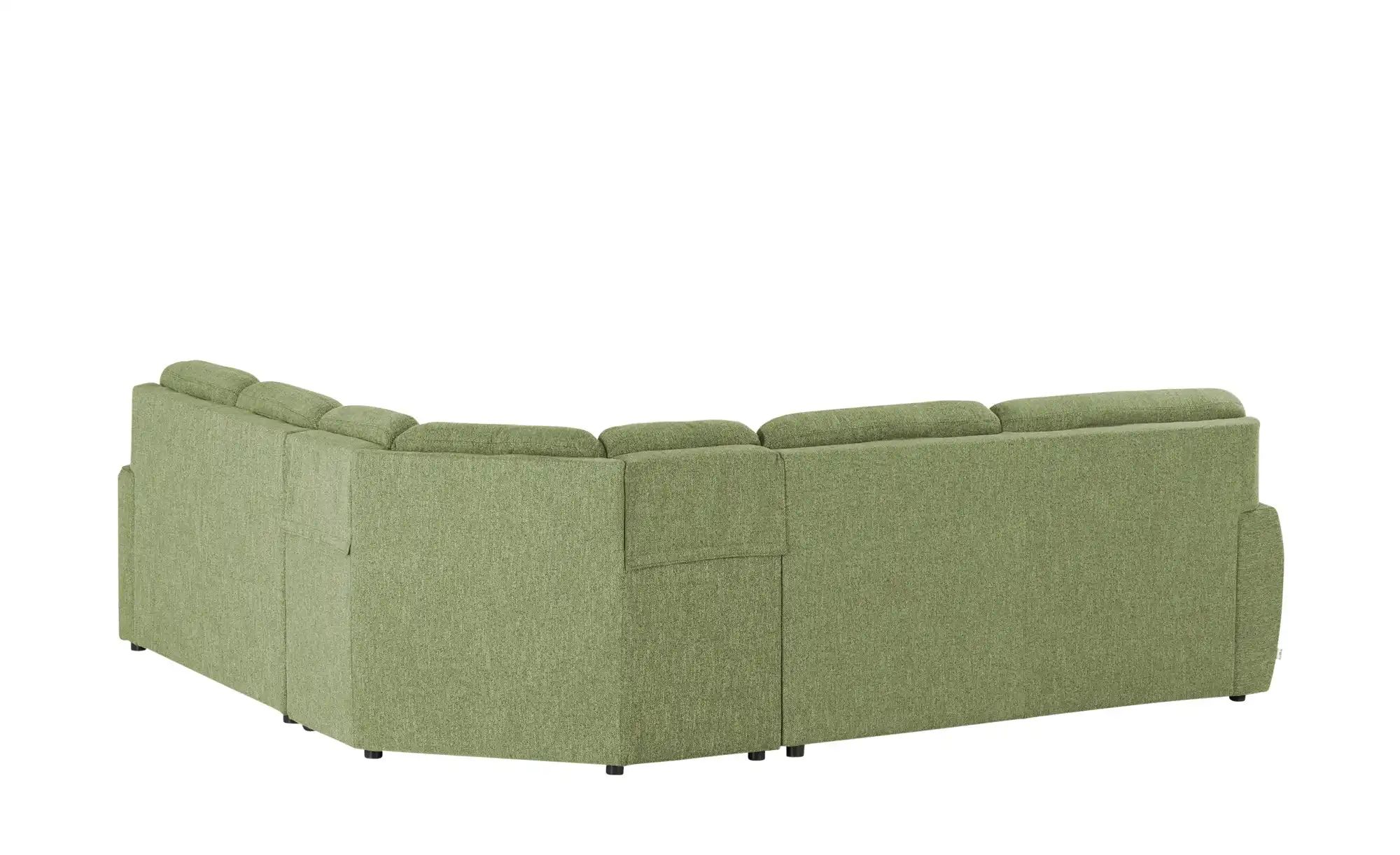 Smart Ecksofa Valencia ¦ GrüN ¦ MaßE (Cm): B: 270 H: 90 T: 240.0 PolstermöBel > Sofas > Ecksofas - HöFfner-image