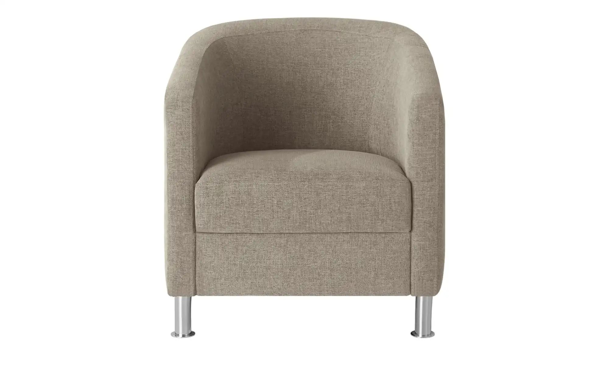 Sessel Aus Flachgewebe Koblenz ¦ Grau ¦ MaßE (Cm): B: 69 H: 75 T: 76.0 PolstermöBel > Sessel > Fernsehsessel - HöFfner-image