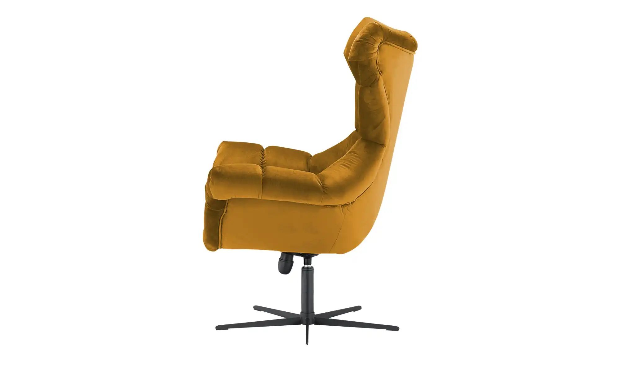 Switch Sessel Aus Samt Sensi ¦ Gold ¦ MaßE (Cm): B: 103 H: 119 T: 84.0 PolstermöBel > Sessel > Relaxsessel - HöFfner-image