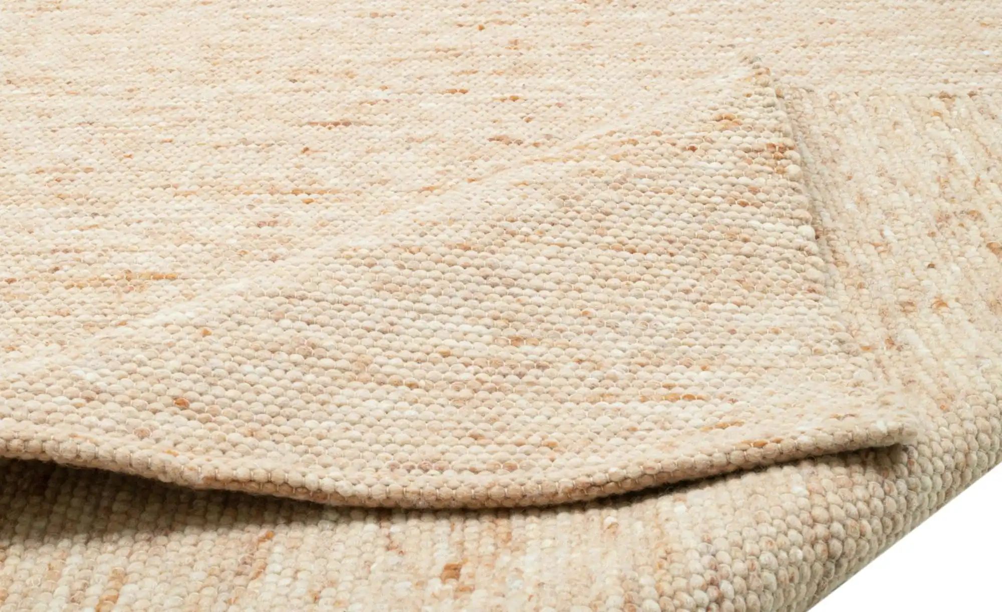 Handweber Rosenheim ¦ Beige ¦ Wolle ¦ MaßE (Cm): B: 170 Teppiche > Naturteppiche - HöFfner-image